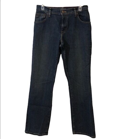 Levi’s 550 6M Blue Darkwash Denim Boot Cut Relaxed Western Rustic Jeans - Picture 1 of 6